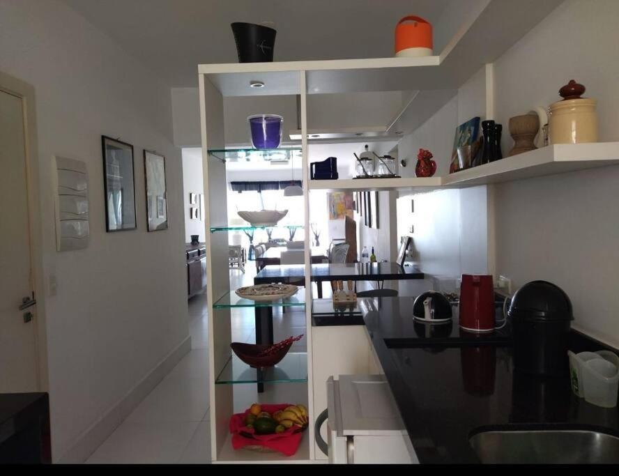 Apto De 3 Dorm De Frente Ao Mar Guarujá Exteriör bild