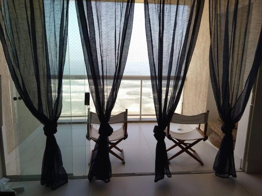 Apto De 3 Dorm De Frente Ao Mar Guarujá Exteriör bild